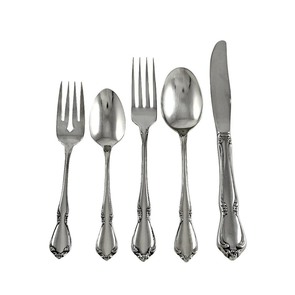 5 Oneida Oneidacraft Deluxe CHATEAU Place Settings + EXTRAS